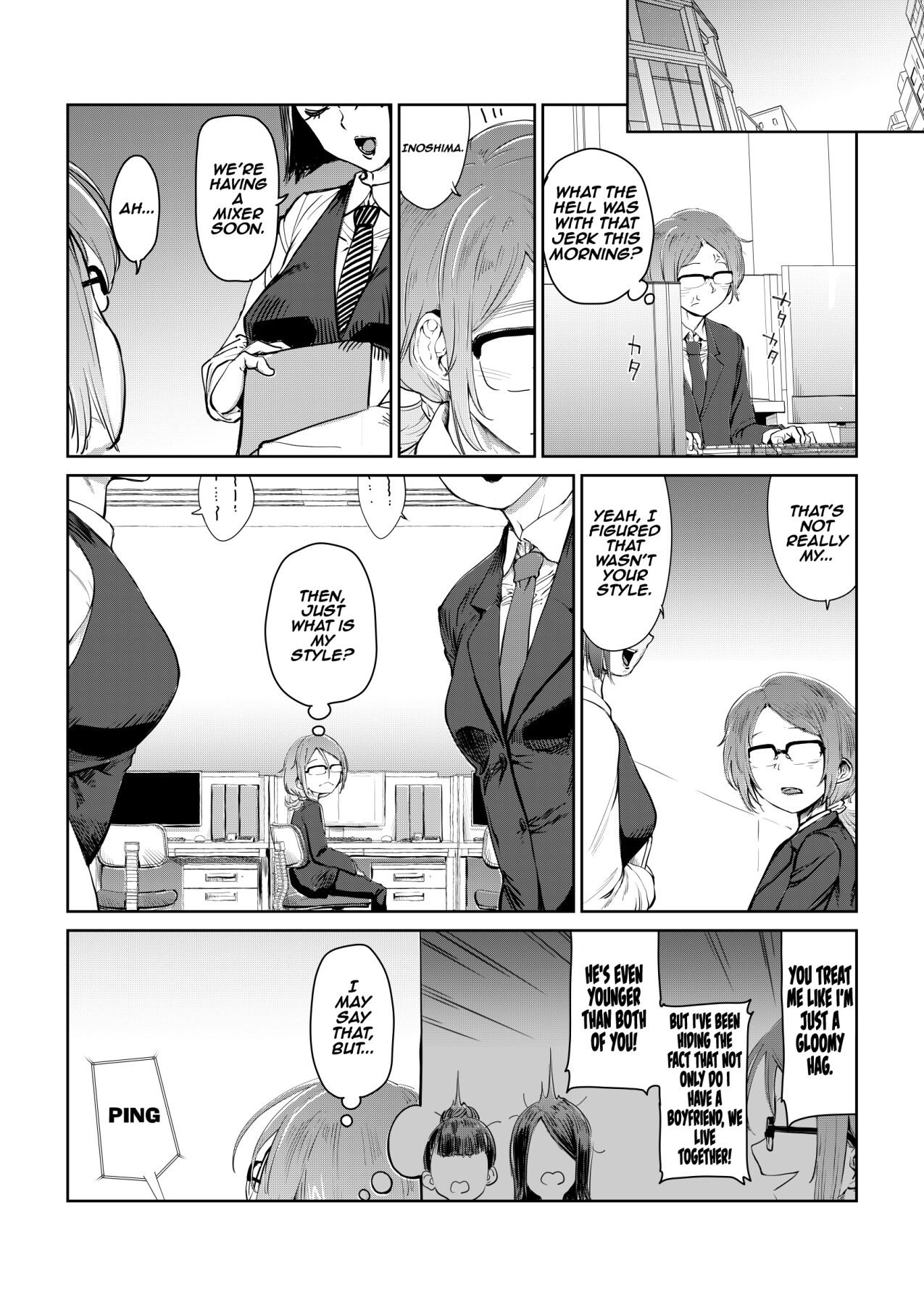 Hentai Manga Comic-Tired office lady vs. a gigolo-Read-3